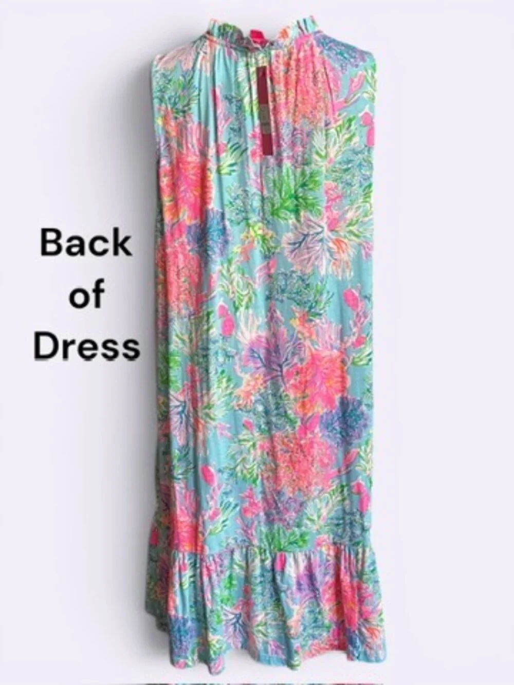 Lilly Pulitzer Women's MALONE Mini Dress Celestial Blue Cay To My Heart XXL NEW - Picture 5 of 8